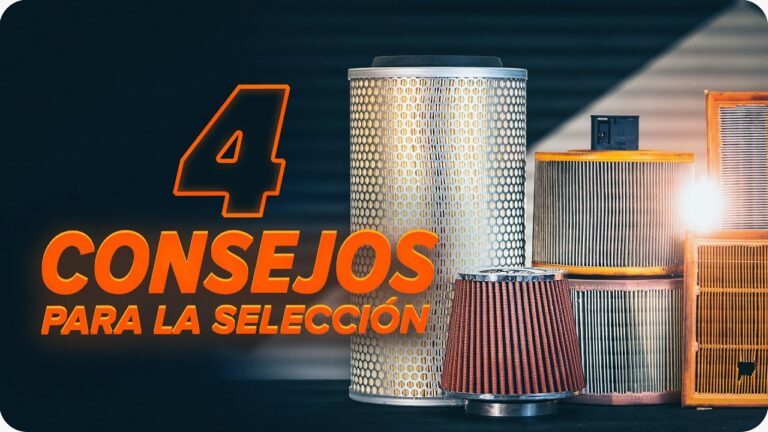 Gu&iacute;a para la Selecci&oacute;n de Filtros de Aire seg&uacute;n Modelo de Coche