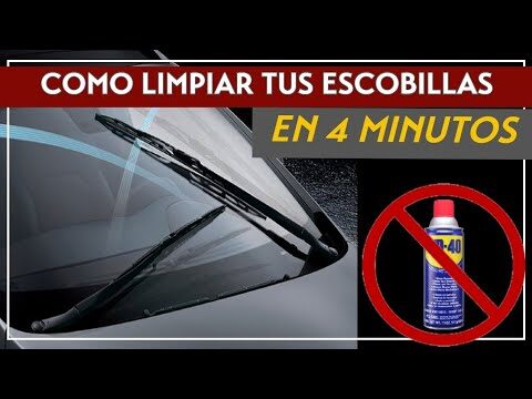 Gu&iacute;a de Escobillas para Limpiar Parabrisas de Autom&oacute;viles