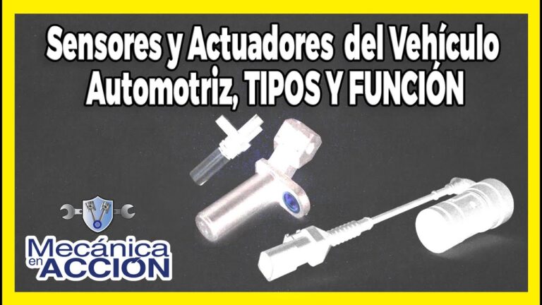 Funcionamiento de Sensores en el Diagn&oacute;stico Automotriz