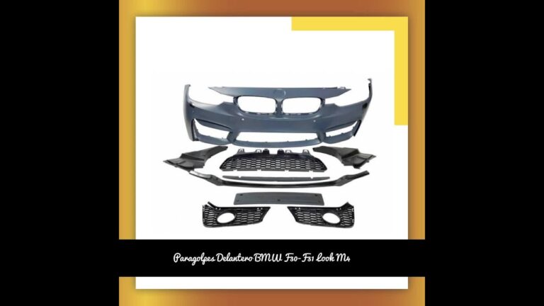 Parachoques Aerodin&aacute;micos: Mejora tu Look Deportivo