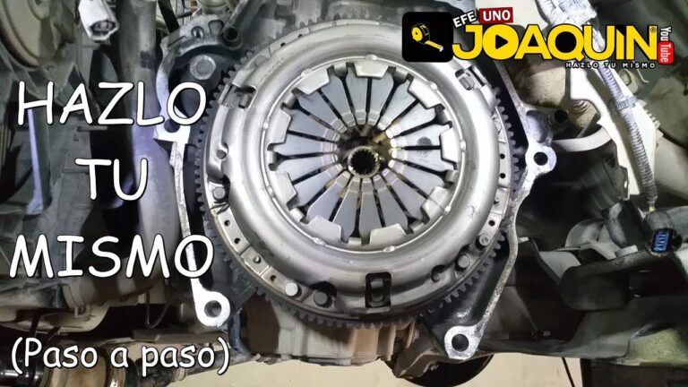 Guía Eficaz para el Proceso de Sustitución de Embragues