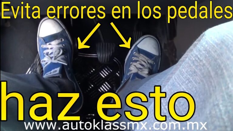 Eficiencia de los Pedales Autom&aacute;ticos en la Conducci&oacute;n