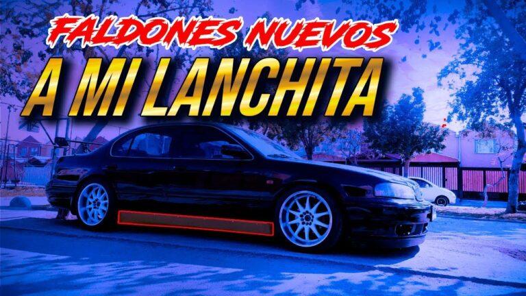 Personaliza tu coche con faldones laterales