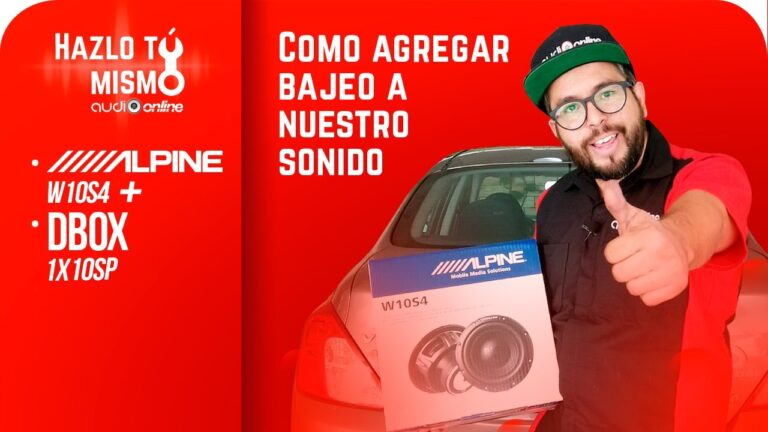 Gu&iacute;a para instalar un sistema de audio con subwoofers en coches