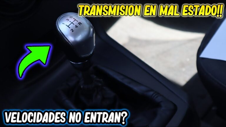 S&iacute;ntomas Comunes de Problemas en la Transmisi&oacute;n de Coches