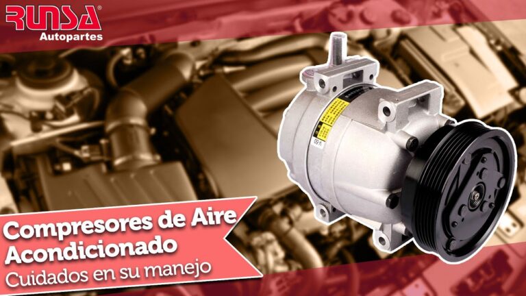 Mantenimiento Eficiente del Compresor en Aire Acondicionado Automotriz